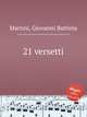 21 versetti, Martini, Giovanni Battista 