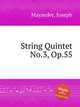 String Quintet No.3, Op.55, Mayseder, Joseph 