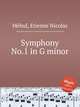 Symphony No.1 in G minor, 