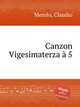 Canzon Vigesimaterza 5, Merulo, Claudio 