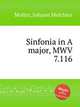 Sinfonia in A major, MWV 7.116, Molter, Johann Melchior 