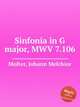 Sinfonia in G major, MWV 7.106, Molter, Johann Melchior 
