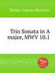 Trio Sonata in A major, MWV 10.1, Molter, Johann Melchior 