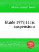 Etude 1979.1116: suspensions, Monzo, Joseph Louis 