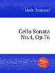 Cello Sonata No.4, Op.76, 
