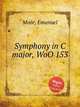 Symphony in C major, WoO 153, 