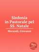 Sinfonia in Pastorale pel SS. Natale, Morandi, Giovanni 