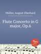 Flute Concerto in G major, Op.6, 