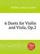 6 Duets for Violin and Viola, Op.2, 