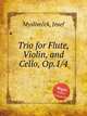 Trio for Flute, Violin, and Cello, Op.1/4, 
