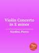 Violin Concerto in E minor, Nardini, Pietro 