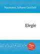 Elegie, Naumann, Johann Gottlieb 