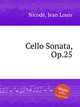 Cello Sonata, Op.25, 