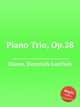 Piano Trio, Op.28, Noren, Heinrich Gottlieb 