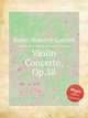Violin Concerto, Op.38, Noren, Heinrich Gottlieb 