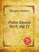 Piano Sonata No.9, tbp 77, Novegno, Roberto 