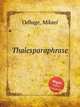 Thalesparaphrase, Odhage, Mikael 