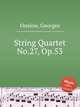 String Quartet No.27, Op.53, Onslow, Georges 