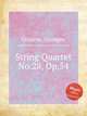 String Quartet No.28, Op.54, Onslow, Georges 