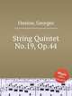 String Quintet No.19, Op.44, Onslow, Georges 