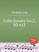 Cello Sonata No.2, SO 613, Ornstein, Leo 