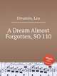A Dream Almost Forgotten, SO 110, Ornstein, Leo 