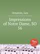 Impressions of Notre Dame, SO 56, Ornstein, Leo 