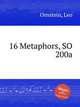 16 Metaphors, SO 200a, Ornstein, Leo 