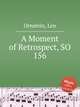 A Moment of Retrospect, SO 156, Ornstein, Leo 