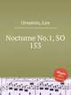 Nocturne No.1, SO 153, Ornstein, Leo 
