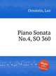 Piano Sonata No.4, SO 360, Ornstein, Leo 