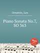 Piano Sonata No.7, SO 363, Ornstein, Leo 