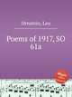 Poems of 1917, SO 61a, Ornstein, Leo 