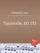 Tarantelle, SO 155, Ornstein, Leo 