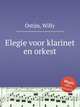 Elegie voor klarinet en orkest, Ostijn, Willy 