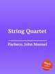 String Quartet, Pacheco, John Manuel 