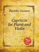 Capriccio for Piano and Violin, Paisiello, Giovanni 