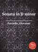 Sonata in D minor, Paisiello, Giovanni 