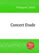 Concert Etude, Palmgren, Selim 