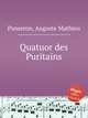 Quatuor des Puritains, Panseron, Auguste Mathieu 