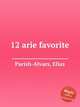 12 arie favorite, Parish-Alvars, Elias 