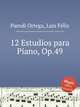 12 Estudios para Piano, Op.49, 