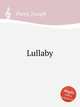 Lullaby, Parry, Joseph 