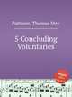 5 Concluding Voluntaries, Pattison, Thomas Mee 