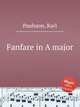 Fanfare in A major, Paulsson, Karl 