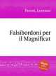 Falsibordoni per il Magnificat, Perosi, Lorenzo 