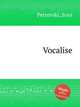 Vocalise, Petrovski, Soni 