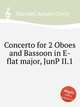 Concerto for 2 Oboes and Bassoon in E-flat major, JunP II.1, Pisendel, Johann Georg 