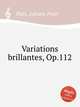 Variations brillantes, Op.112, Pixis, Johann Peter 