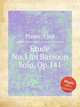 Etude No.1 for Bassoon Solo, Op.141, Plante, Cyril 